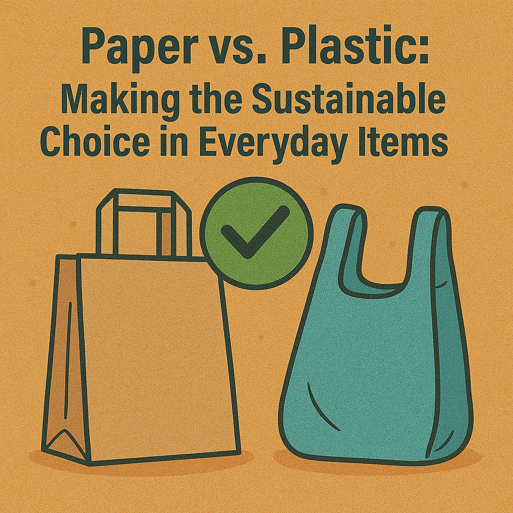 Paper vs. Plastic: