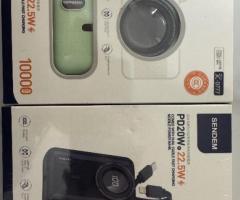 Brand New Sendem 10000mAh Built-in Cable Power Bank, 5 Colours Available - Image 3