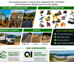 Construction, Equipment Hire, Civil Works & Land Development