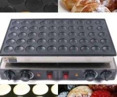 Electric Dutch Mini Pancake Maker with Dispenser-NEW - Image 4