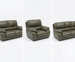 FOR SALE – 3-Piece Leather Lounge Suite